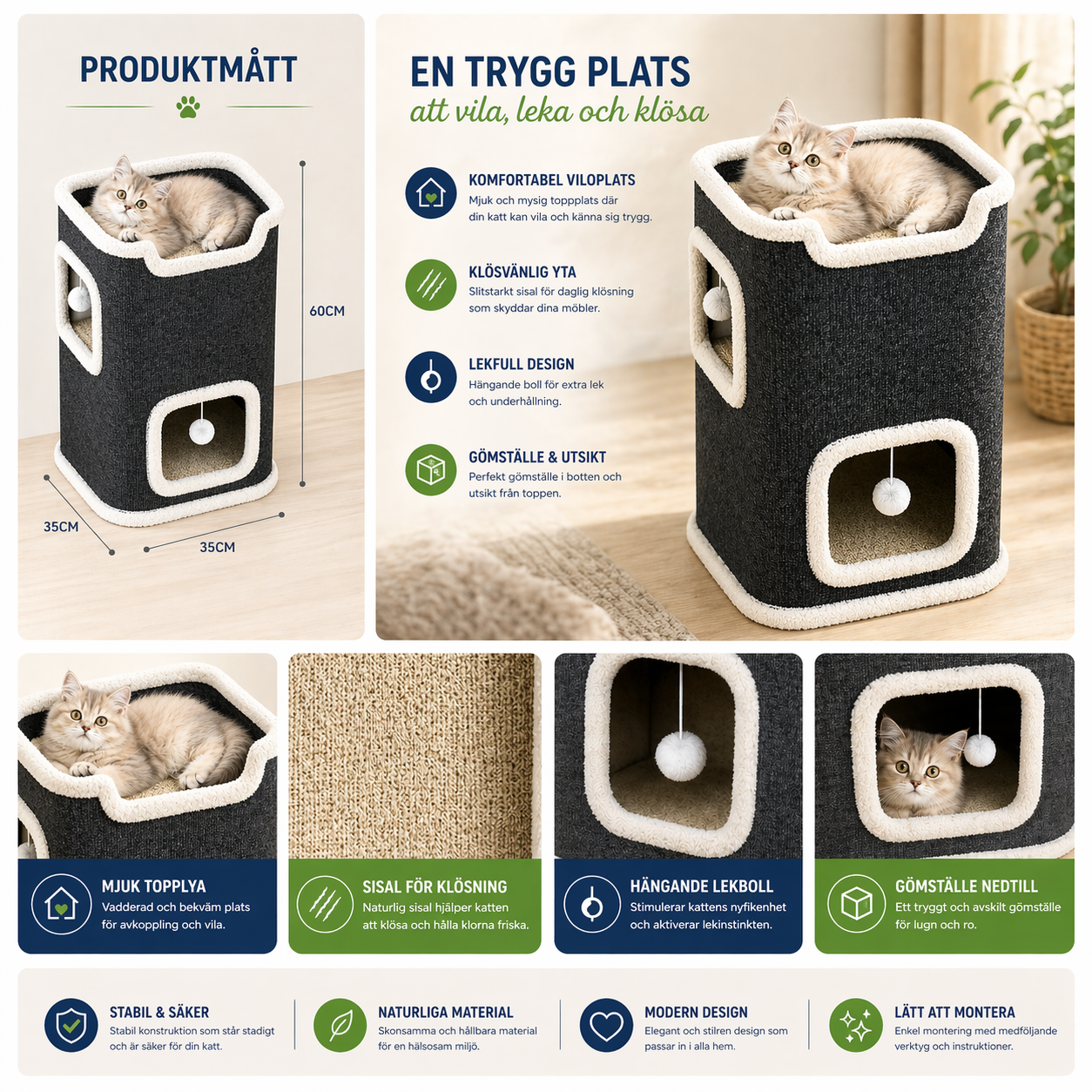 NordicPet-Kattkuben